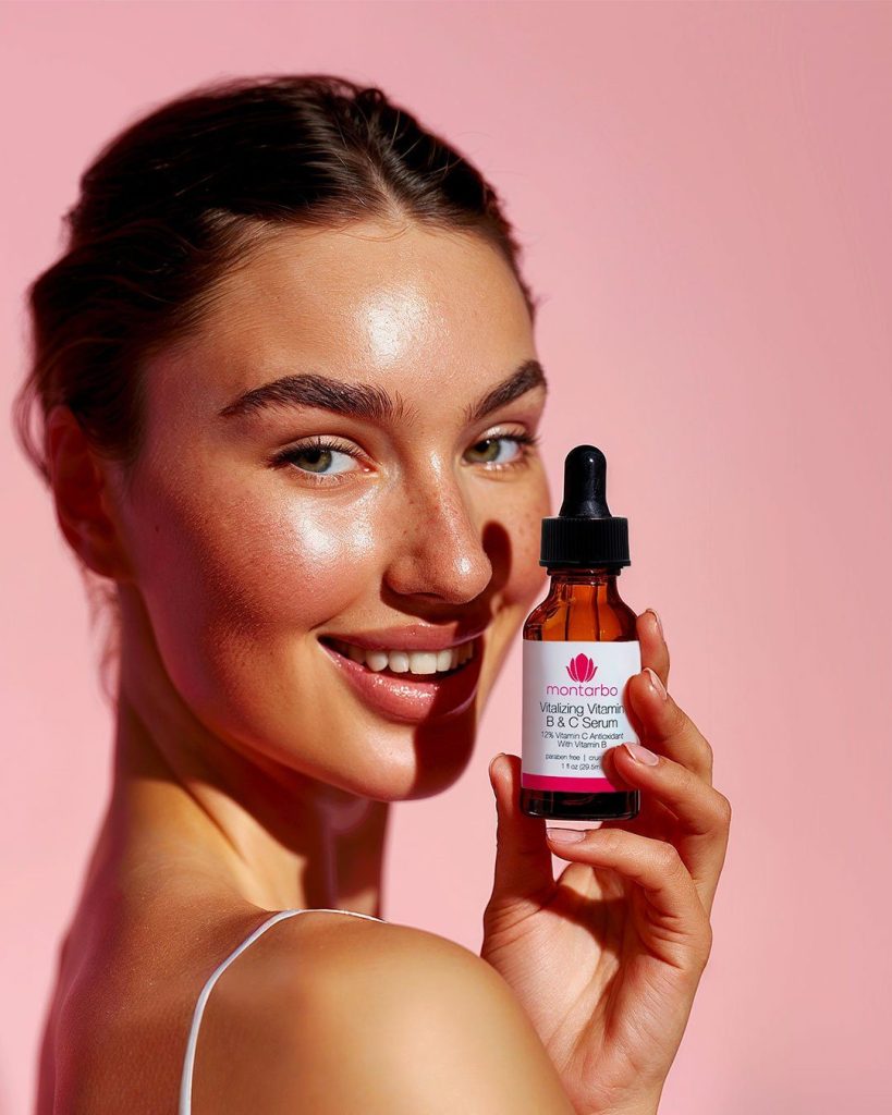 Montarbo skincare product photography by Image Factory West